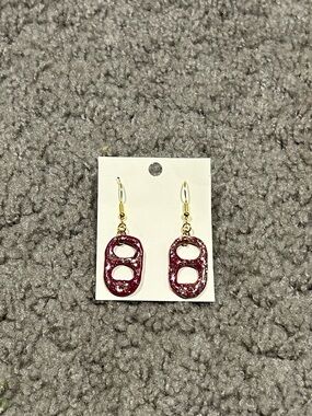 Soda tab earrings